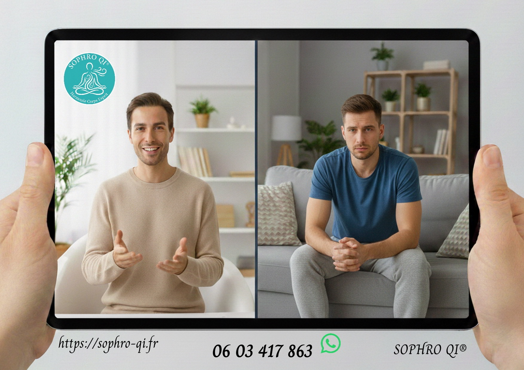 Aide Ecoute Visio Distance Visio aide Homme 2