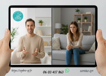 Aide et Bien-être à distance Séances en Visio / Téléphone